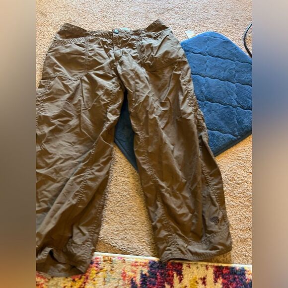 Mountain hardwear brown cropped pants 10 - Picture 3 of 8